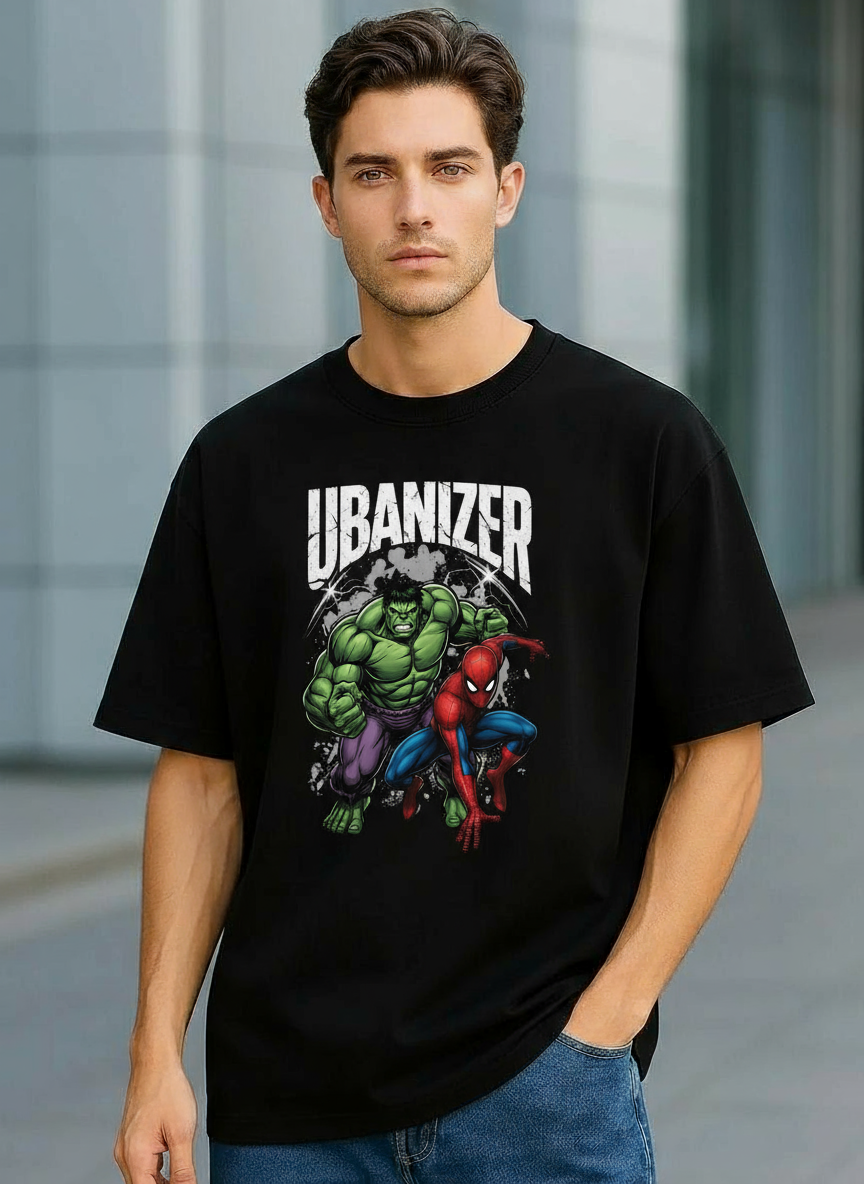 Urbanizer - Premium Hulk Oversized Tshirt