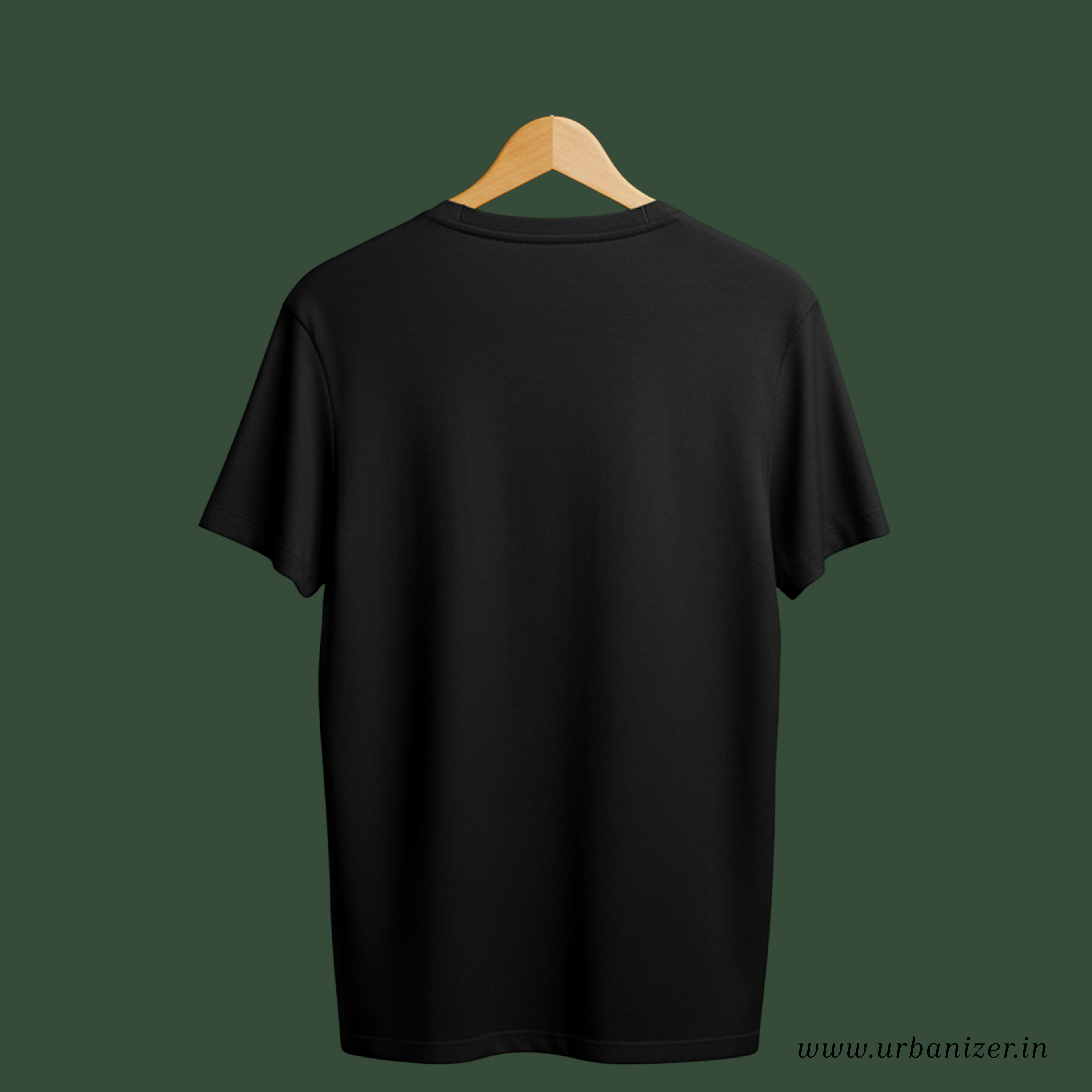 Urbanizer Premium Black Oversized T-Shirt – Streetwear Essential