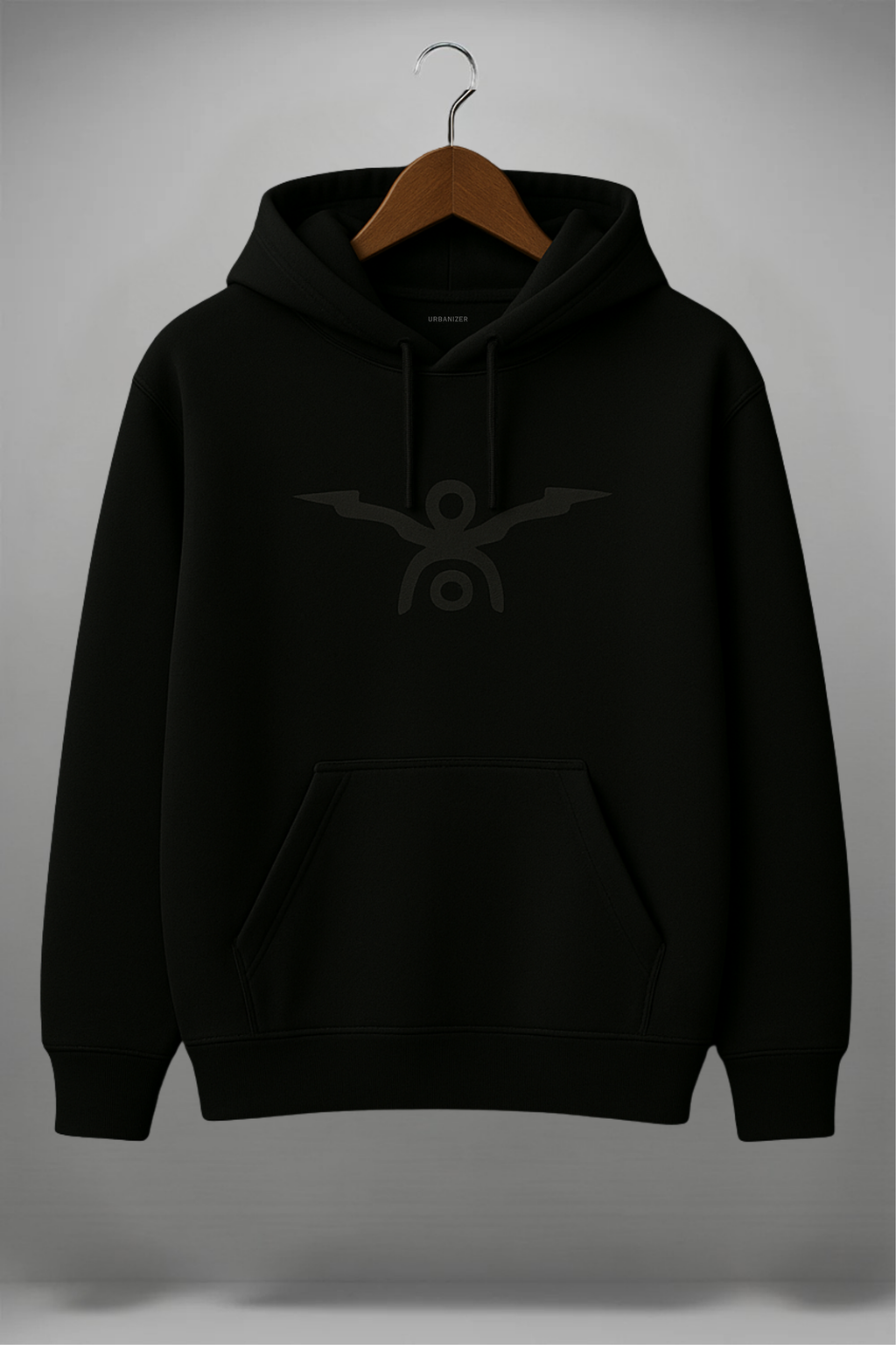 Stealth Drone Hoodie - Black