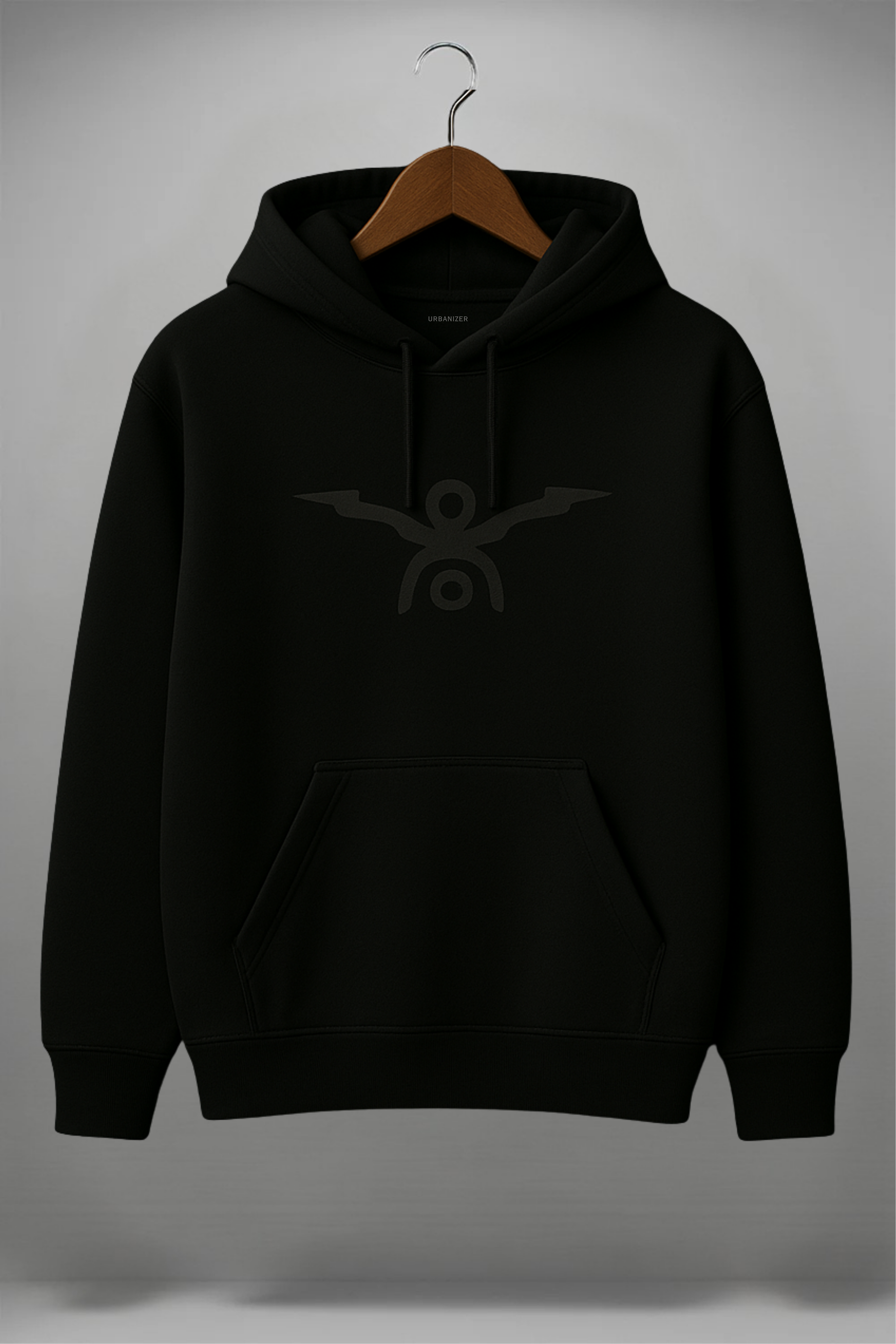 Stealth Drone Hoodie - Black
