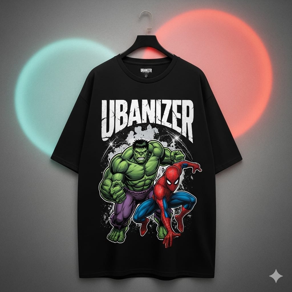 Urbanizer - Premium Hulk Oversized Tshirt
