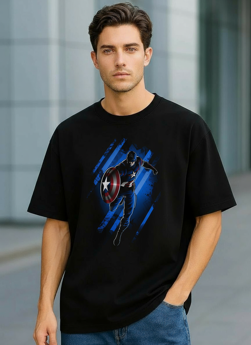 Captain America Oversized T-Shirt